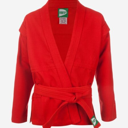 куртка для самбо Green Hill красный